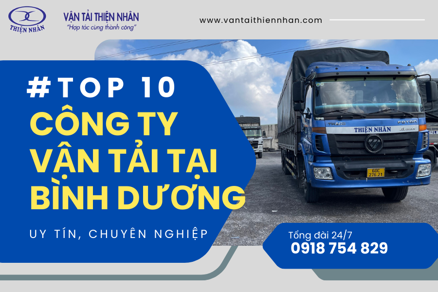 Top 10 Công Ty Vận Tải Tại Bình Dương Uy Tín