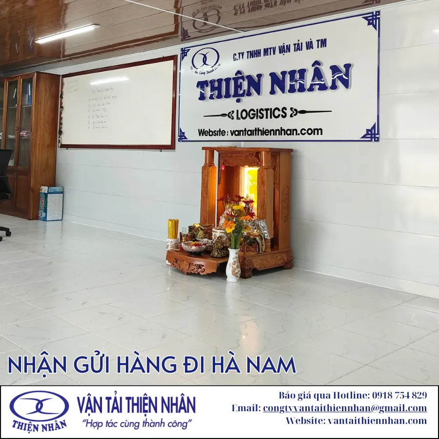 van phong dich vu gui hang di ha nam cua thien nhan