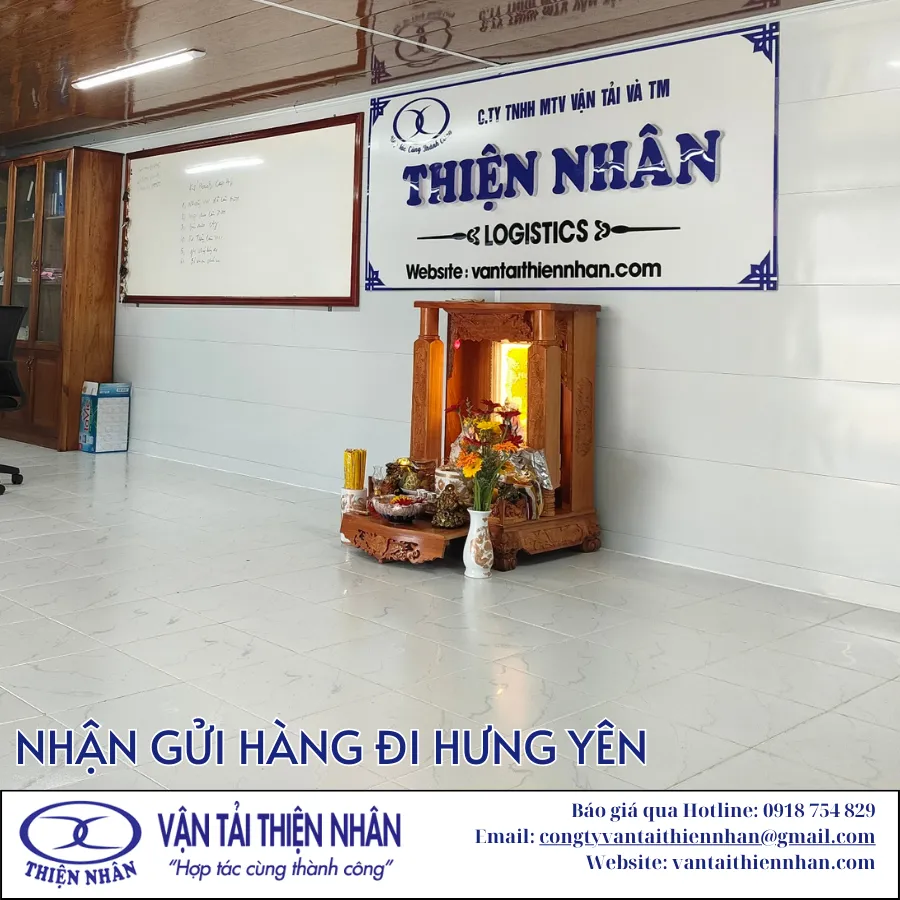 van phong gui hang van tai thien nhan